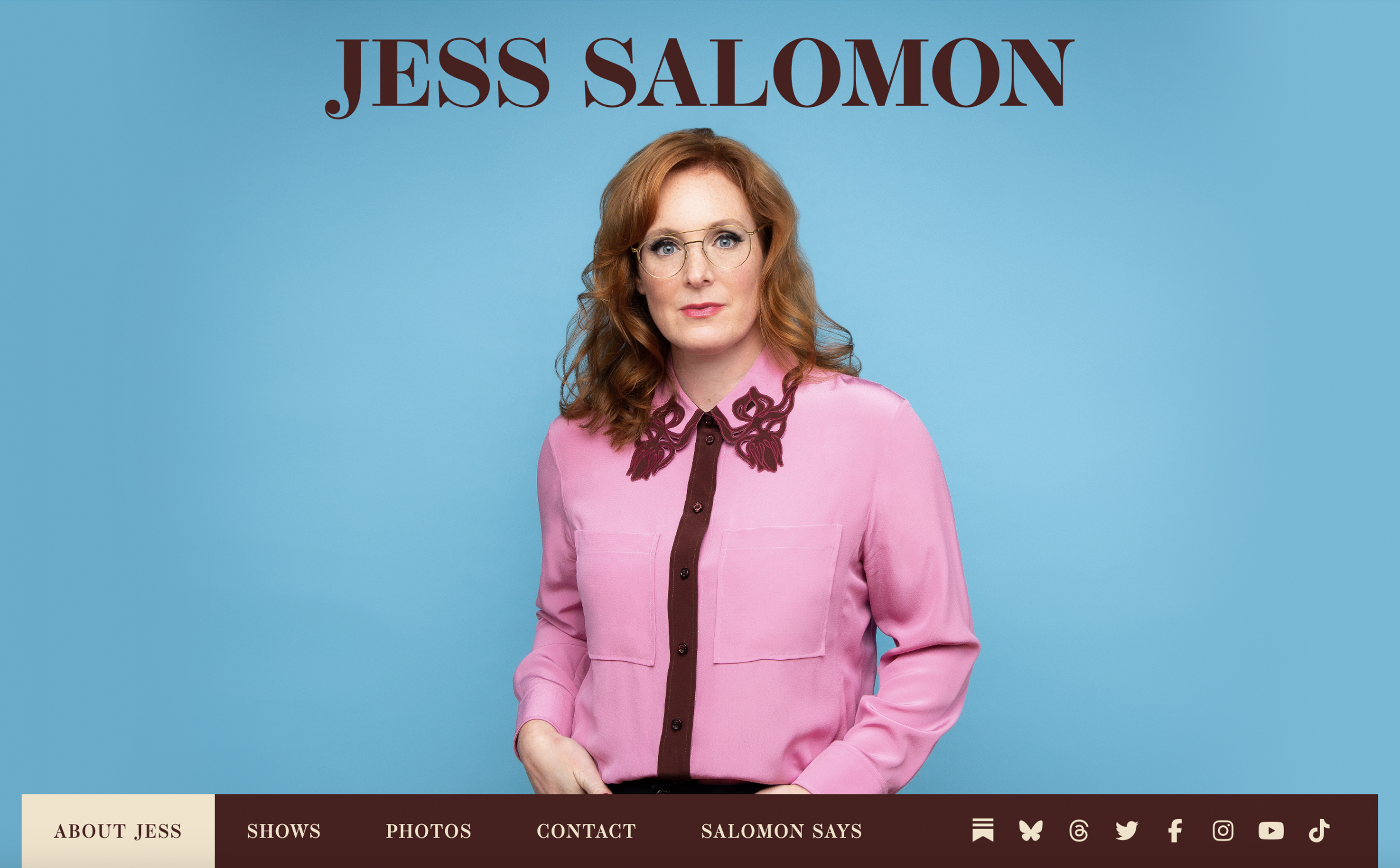 Jess Salomon Portfolio Website by Dave Ross